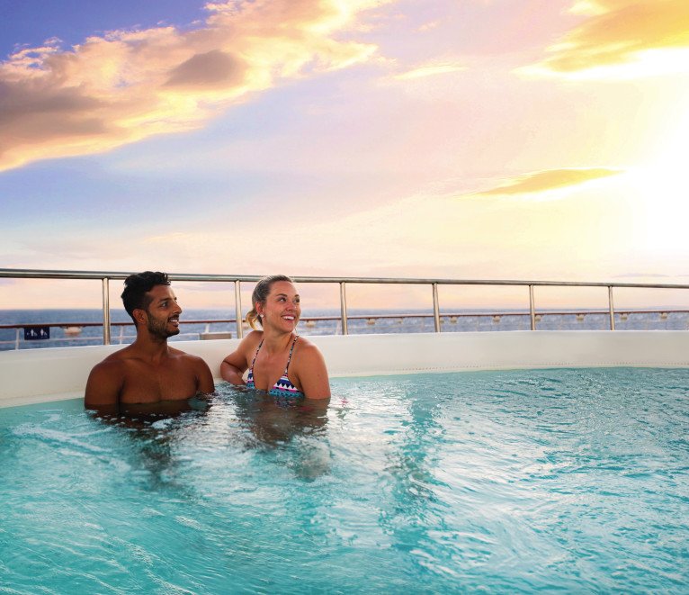 Whirlpools on Navigator of the Seas