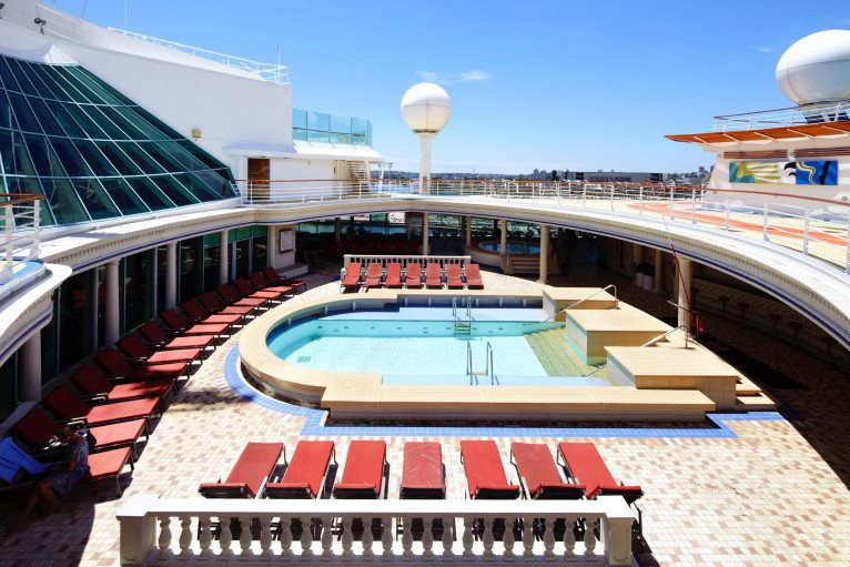 Pools on Voyager of the Seas