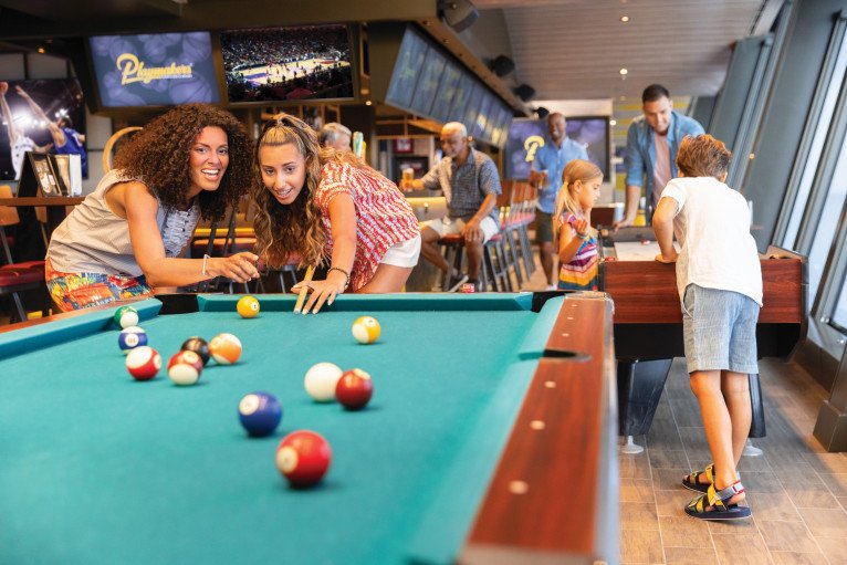 Pool Table on Odyssey of the Seas
