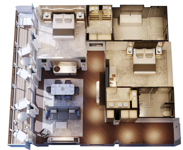 Signature Sky Suite floor Plan