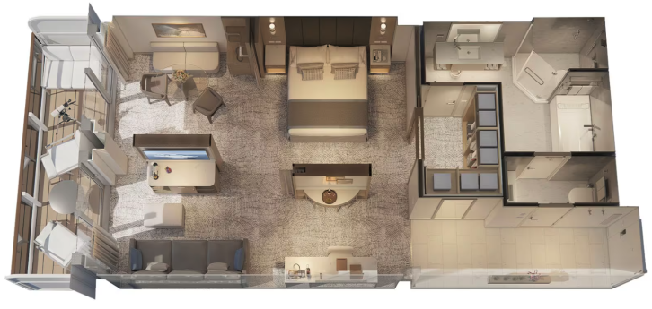Signature Collection Suites floor Plan