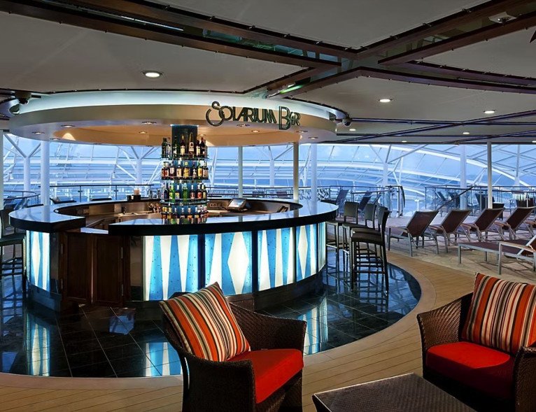 Solarium Bar on Jewel of the Seas