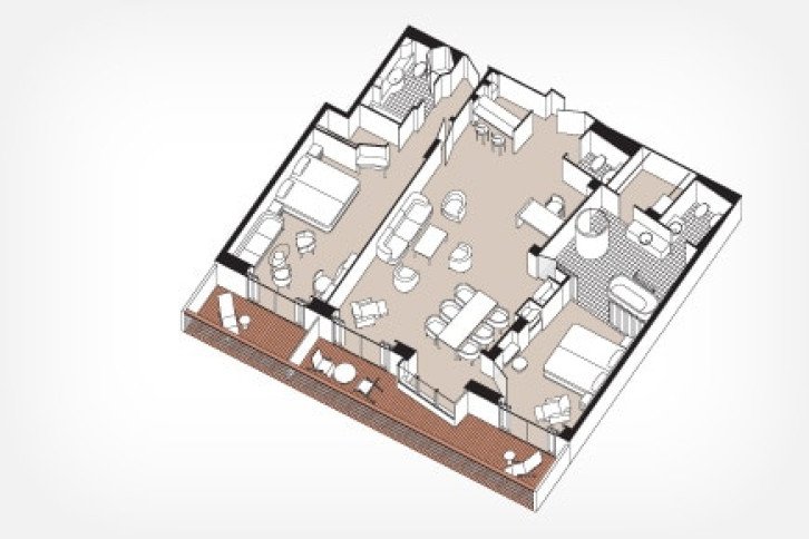 Signature Suite floor Plan