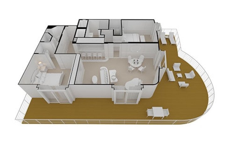 Signature Suite floor Plan