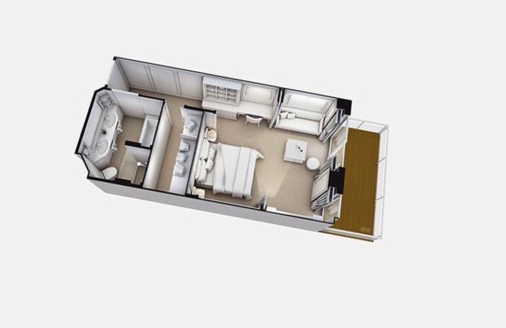 Serenity Suite floor Plan