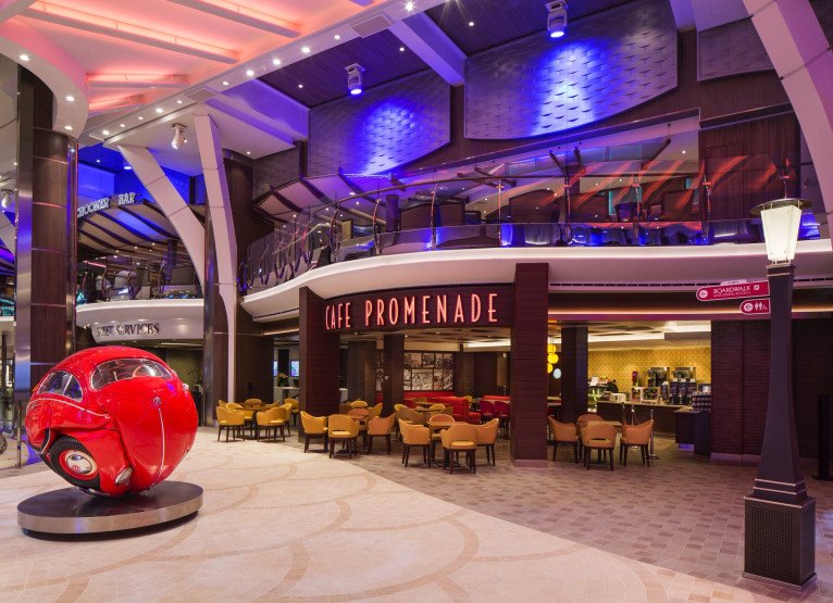 Café Promenade on Symphony of the Seas