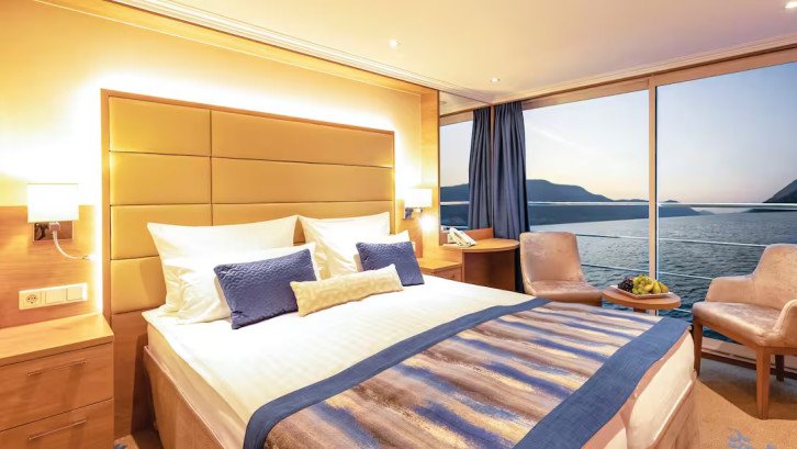 Deck 2 Superior French Balcony Cabin