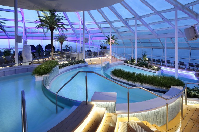 Solarium on Grandeur of the Seas