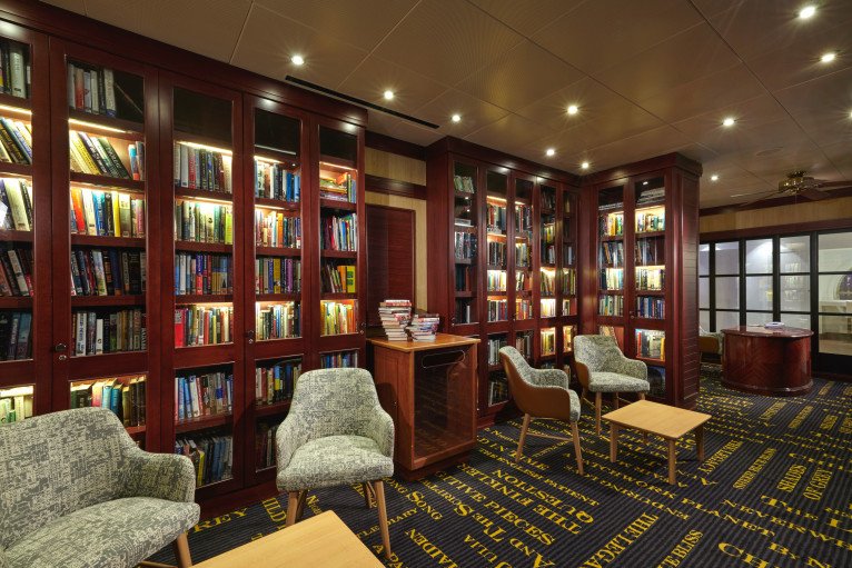 East Indies Library on Norwegian Sun