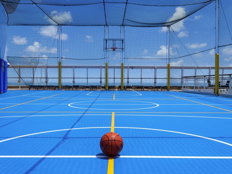 Basketball/Volleyball Court on Norwegian Sky