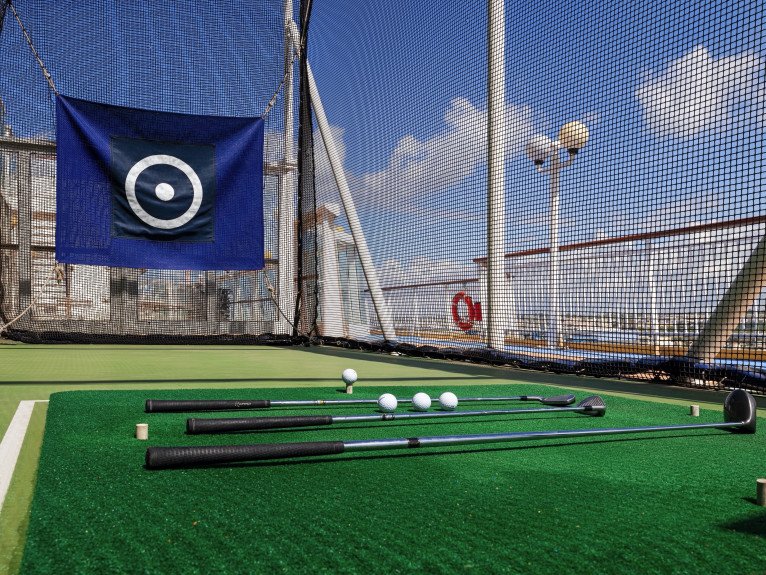 Golf Driving Nets on Norwegian Sky