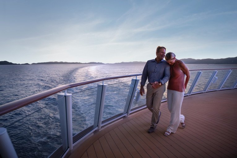 Jogging/Walking Track on Norwegian Sky
