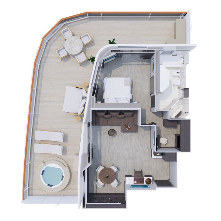 Serenity Residence floor Plan