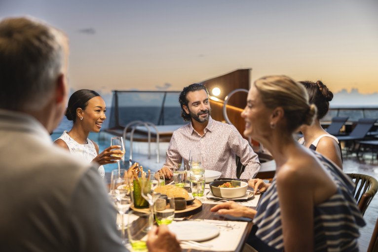 The Patio on Seabourn Venture