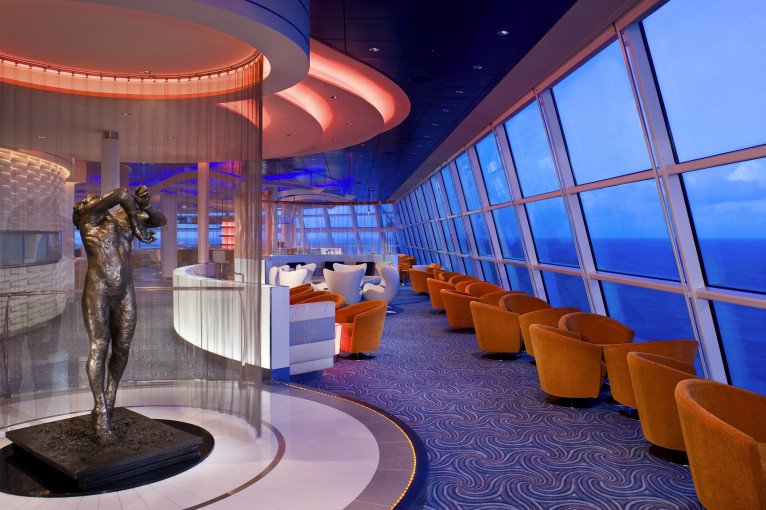 Sky Observation Lounge on Celebrity Constellation