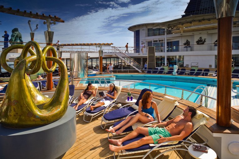 The Pool Deck on Celebrity Constellation