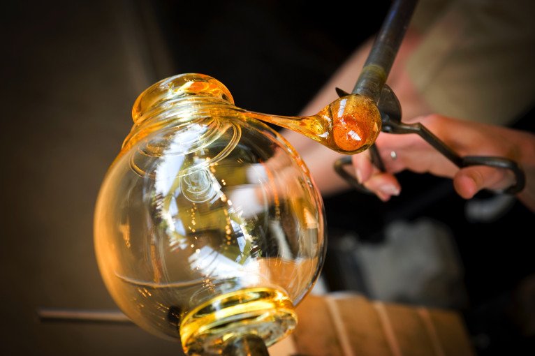 Hot Glass Class Studio on Celebrity Solstice