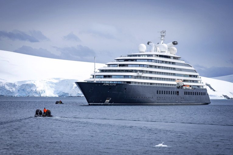 Zodiacs on Scenic Eclipse