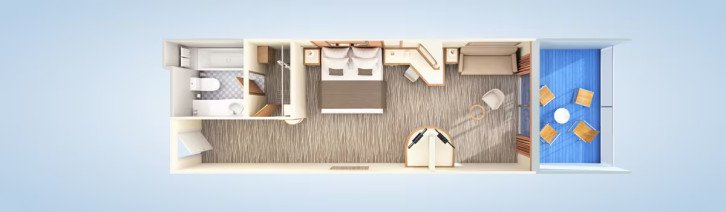 Ocean Suite floor Plan