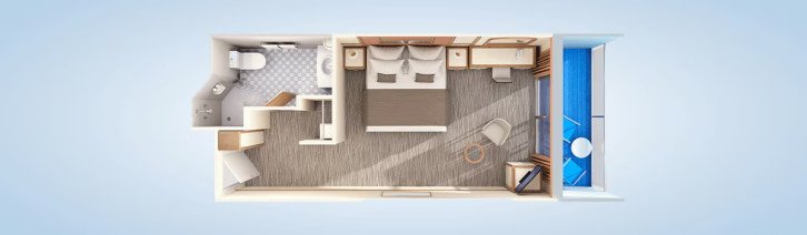 Balcony floor Plan