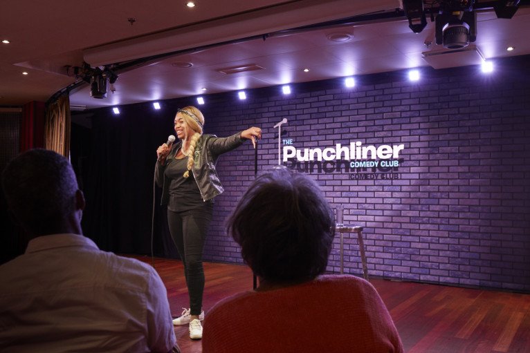The Punchliner Comedy Club on Carnival Glory