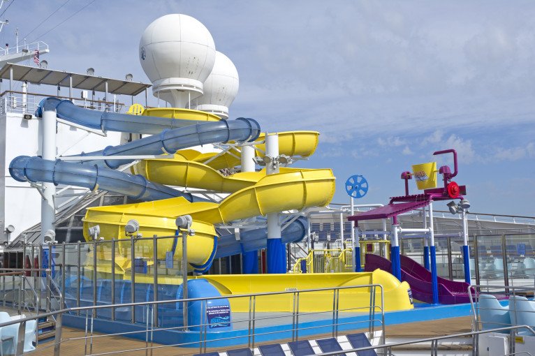 Twister Waterslide on Carnival Glory