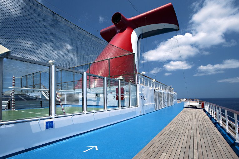Jogging Track on Carnival Glory