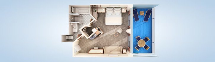 Byron Beach Vista Suite floor Plan