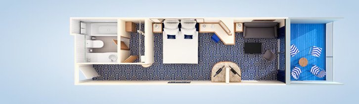 Byron Beach Ocean Suite floor Plan