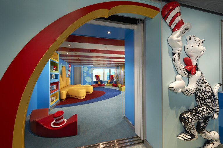 Dr Seuss Bookville on Carnival Panorama
