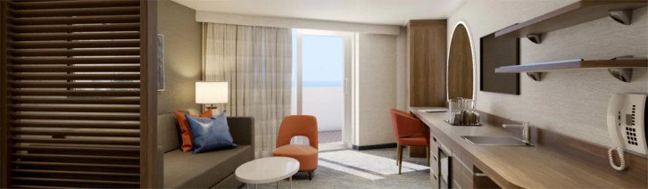 Carnival Excel Corner Suite (and Split Balcony)