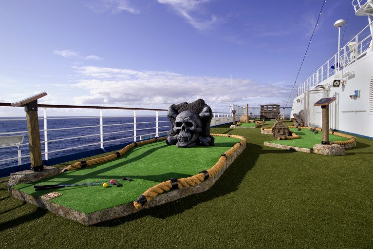 Pools on Carnival Splendor