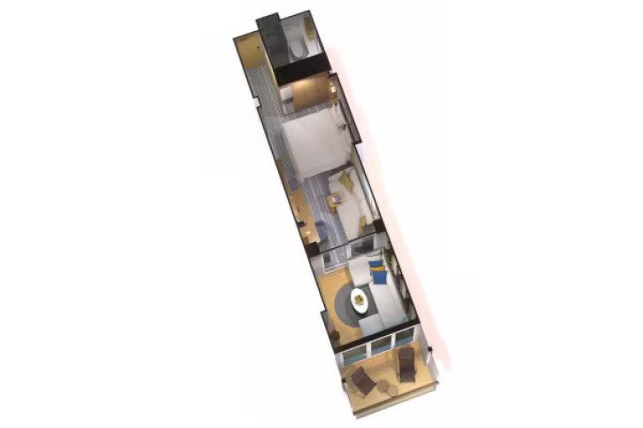 Conservatory Mini-Suite floor Plan