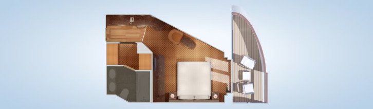 Junior Suite floor Plan