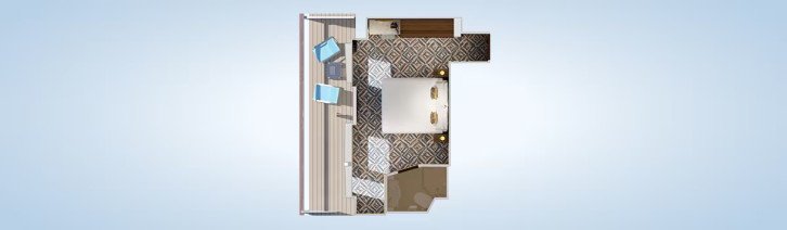 Terrazza Premium Balcony floor Plan