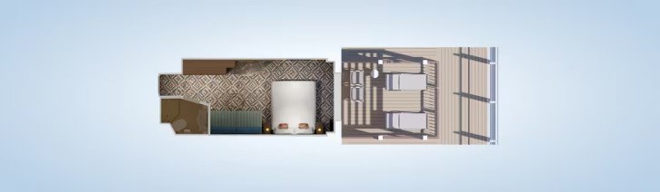 Terrazza Cabana floor Plan