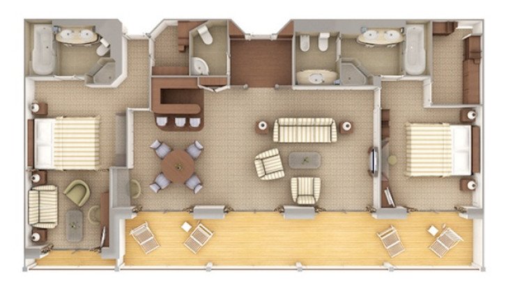Owner's Suite floor Plan