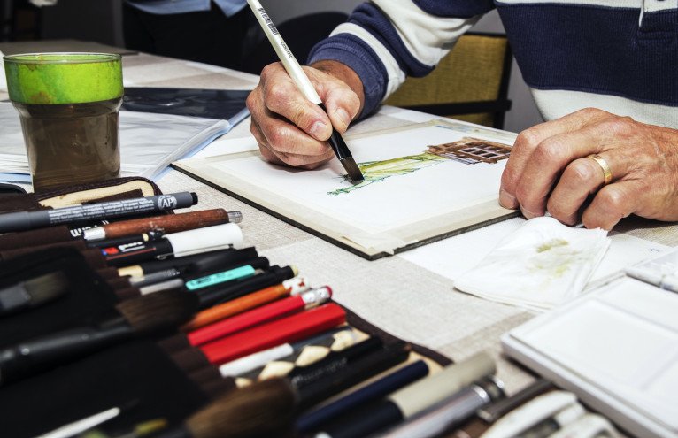The Olsen Art Studio on Balmoral