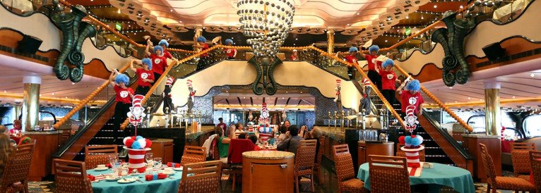 Thing 1 & Thing 2 Birthday Breakfast on Carnival Miracle