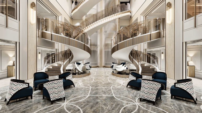 Starlight Atrium on Seven Seas Prestige