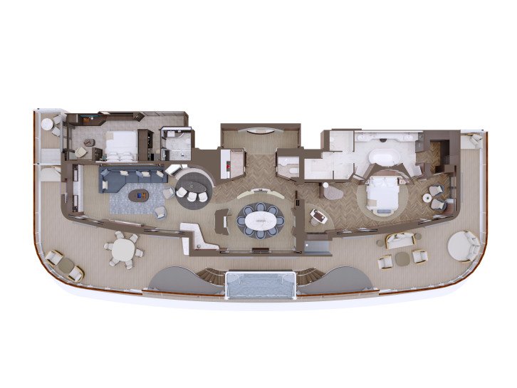 Owner's Residence floor Plan
