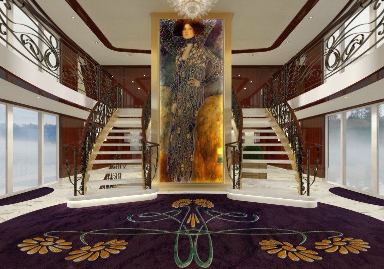Sun Deck on S.S. Emilie