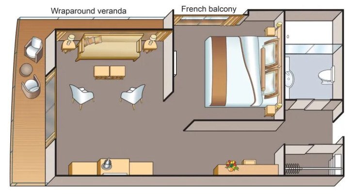 Explorer Suite (ES) floor Plan