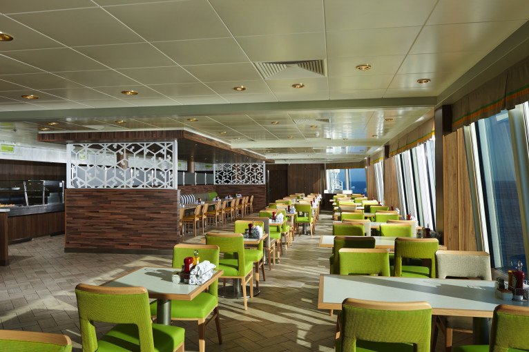 Garden Café on Norwegian Dawn