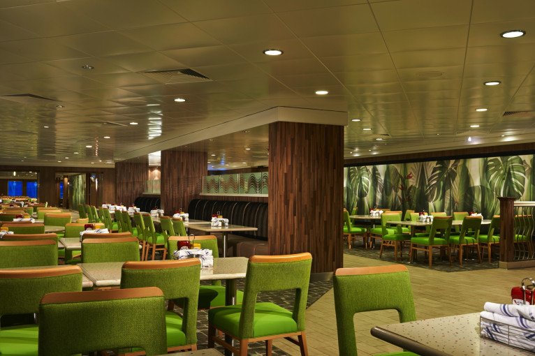 Garden Café on Norwegian Jade