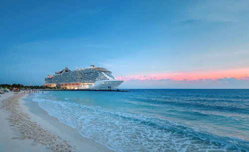 MSC Seaside cruise ship Image