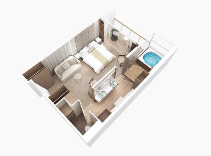 Spa Suite floor Plan