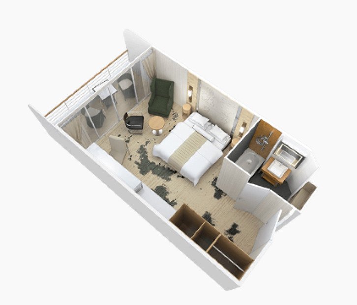 Continent Suite floor Plan
