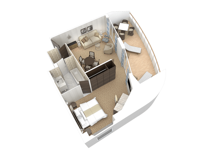 Ocean Suite floor Plan