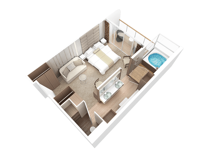 Spa Suites floor Plan
